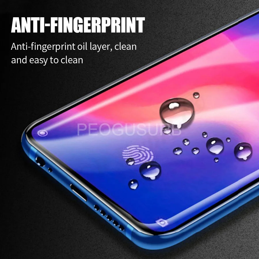 20D полное покрытие Клей закаленное стекло протектор экрана для Xiao mi Red mi Note 8 7 K20 Pro 7A mi 9 8 SE Lite Полное покрытие стекло