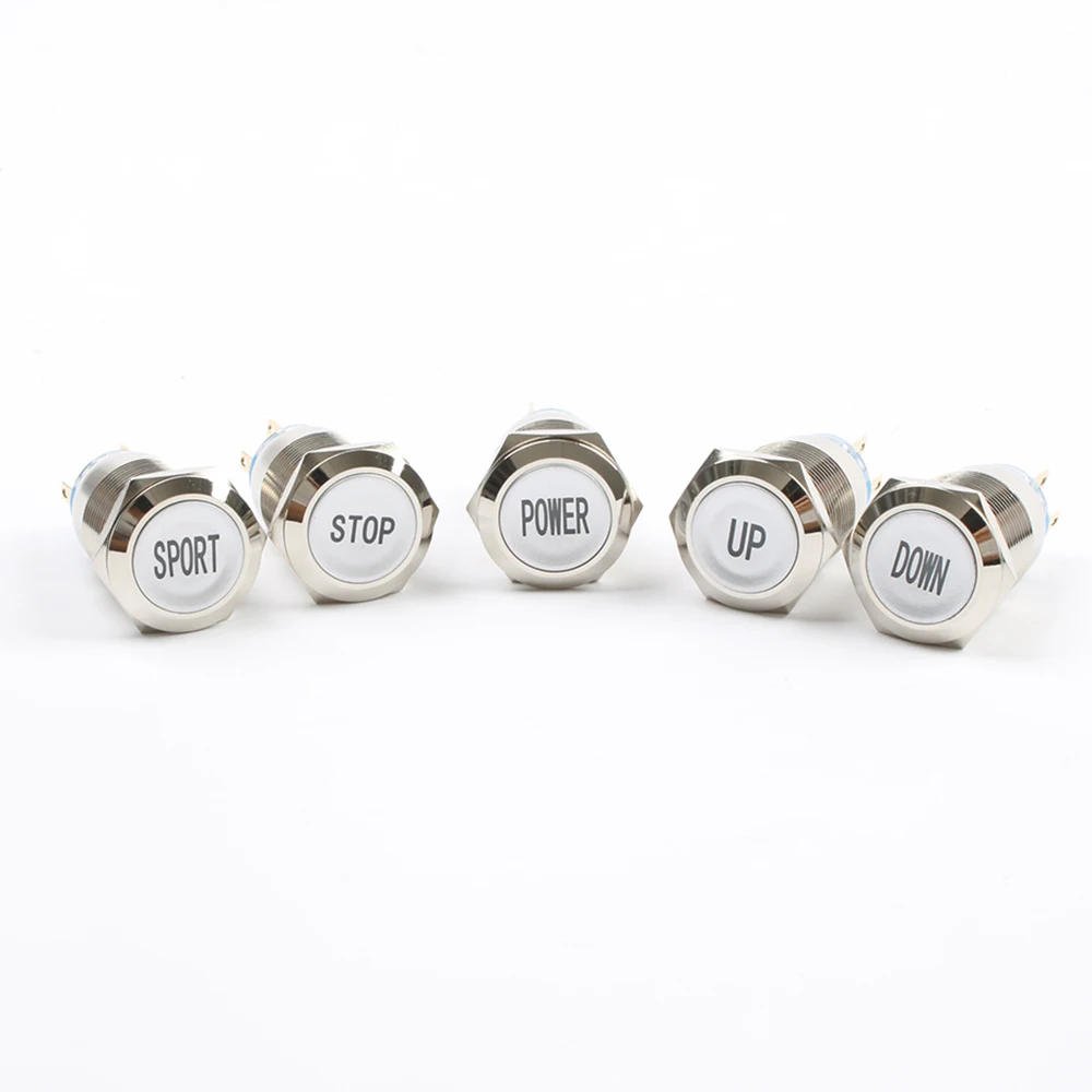 Кнопка для настройки 19 мм металлическая кнопка из нержавеющей стали кольцевая