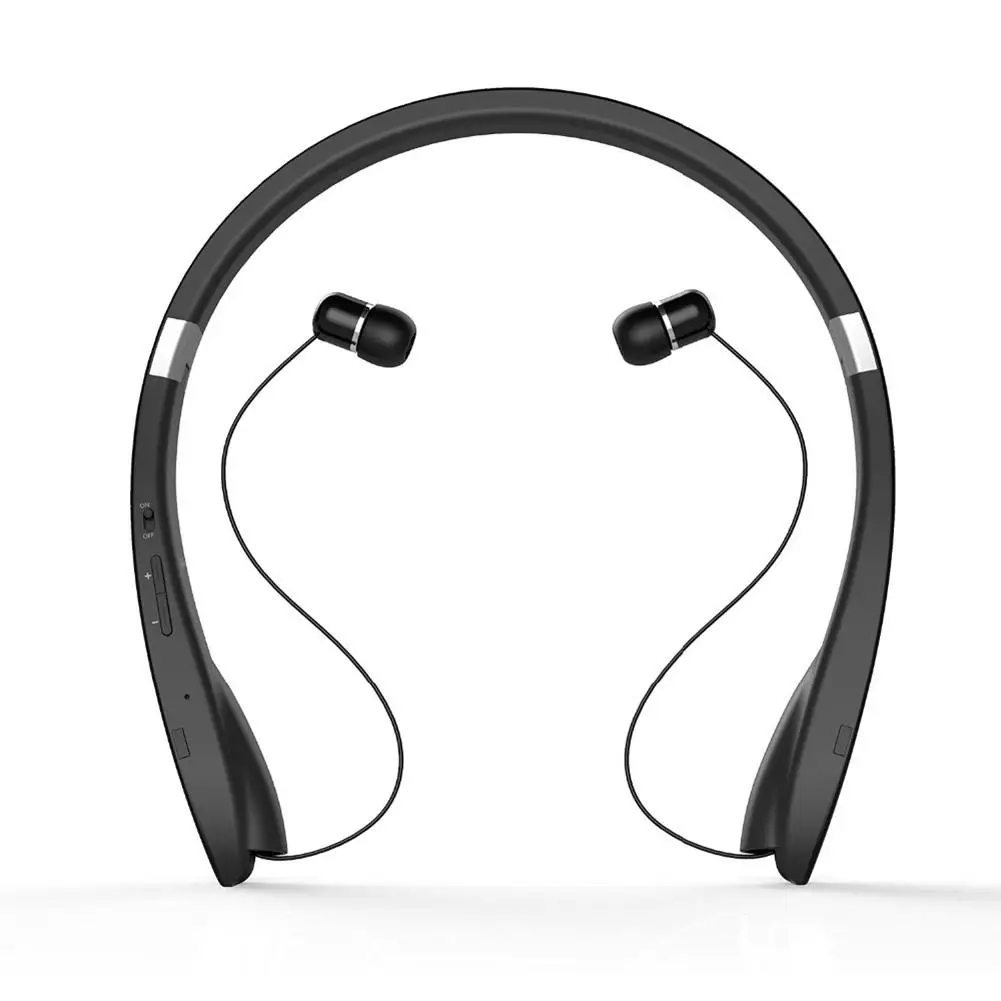 

HOT SALE！ New SX-991 Sports Neckband Folding Telescopic Wired Bluetooth-compatible 4.1 Stereo Earphones Headphone Dropshipping