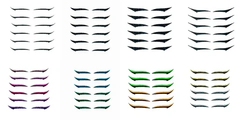 

Eyelid Line Stick Reusable eyeliner stickers Cat Eye Makeup Double Eyelid Sticker Waterproof Smudge-Proof Washable
