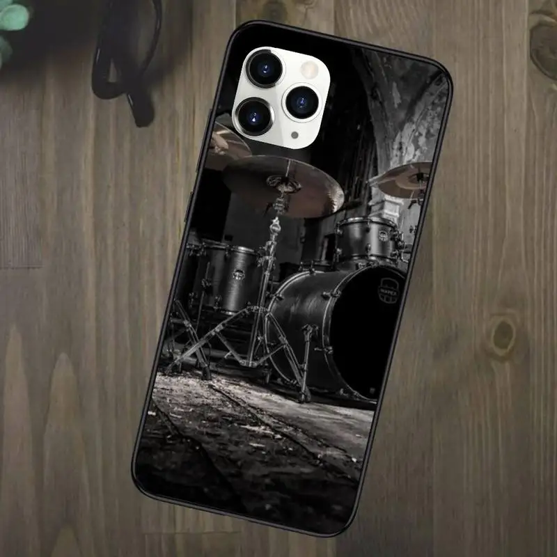 

Musical Instrument Drum Phone Case for iPhone 11 12 mini pro XS MAX 8 7 6 6S Plus X 5S SE 2020 XR