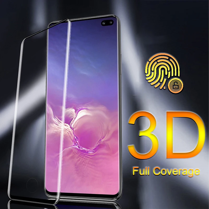 3D закаленное стекло для samsung galaxy s8 s9 s10 plus защитная пленка экрана sansungs10 s10e 10 8 s 9