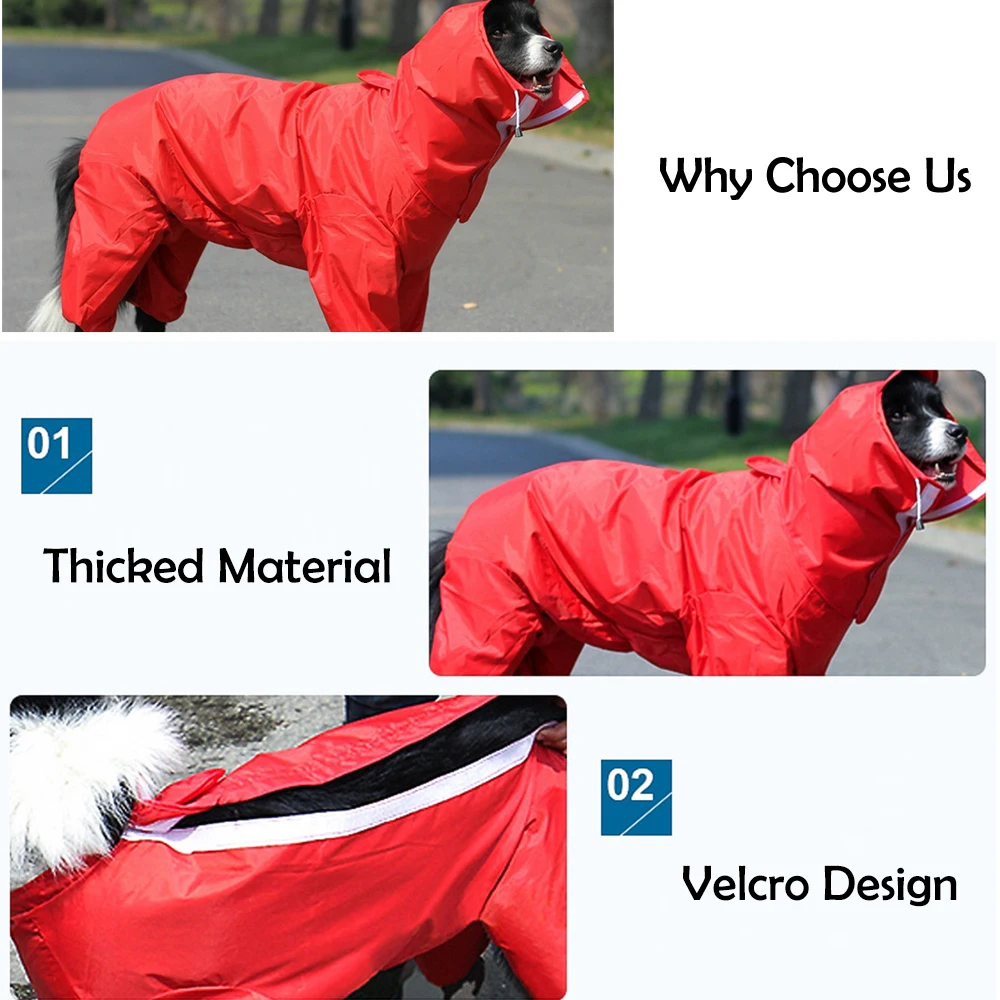 Французский бульдог водонепроницаемые маленькие большие собачьи плащи худи для