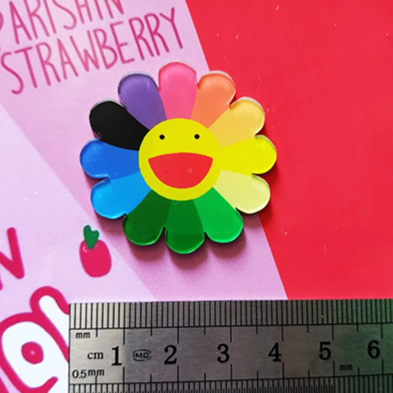 Рождественский мультяшный Радужный бант молочный Подсолнух акриловый кухонный