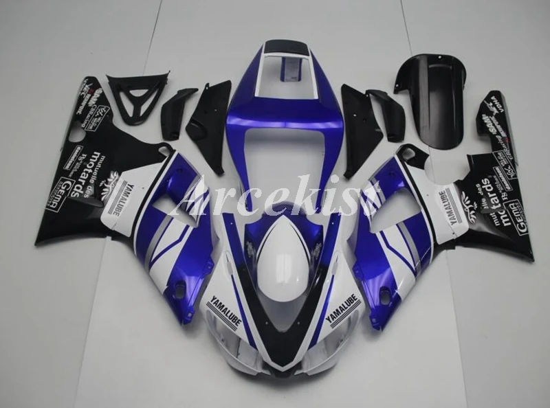 

Новый ABS весь мотоцикл велосипед обтекатели комплект подходит для YZF-R1 R1 YZF1000 1998 1999 98 99 изготовленный на заказ; Цвет черный, синий