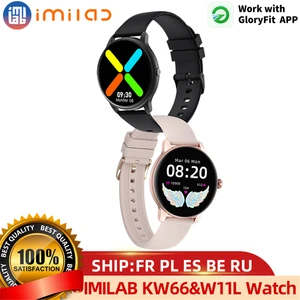 IMILAB KW66 Smart Watch Men Women W11L Smartwatch Heart Rate SpO2 Pedometer Sleep Monitor IP68 Sport