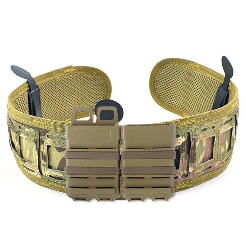 

Military Army Waist Support Molle Tactical Belt Padded Waistband Outdoor Wargame Paintball Hunting Girdle Airsoft Combat Belts