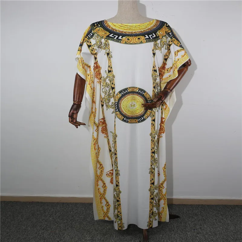 African Women Casual Digital Print Loose Long Dress Dashiki Dresses For Tribal Ethnic Ladies Clothing | Тематическая одежда и