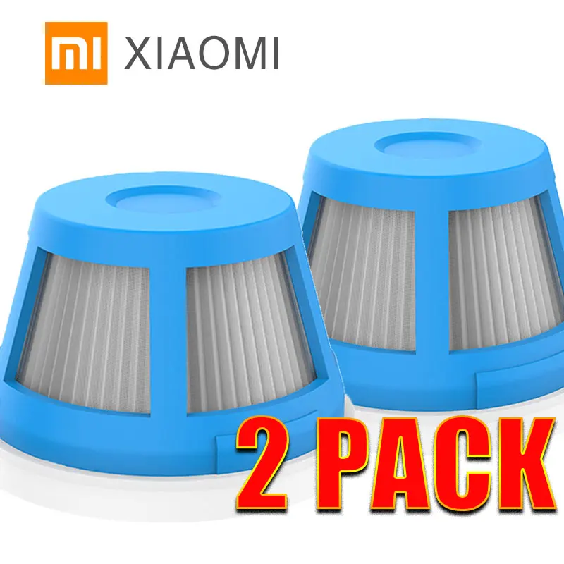 XIAOMI CLEANFLY FVQ вакуумный HEPA фильтр в сборе для портативного автомобиля домашний пылесос беспроводной ручной пылесос - Цвет: 2pcs