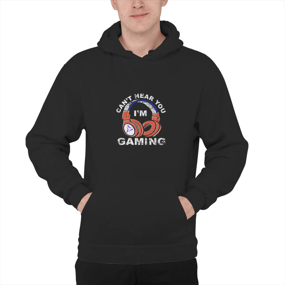 

Men's Hoodie Can not Hear You I am GamblingFashion Pullover Top quality Hip-Hop Hood Sweatshirt 39164