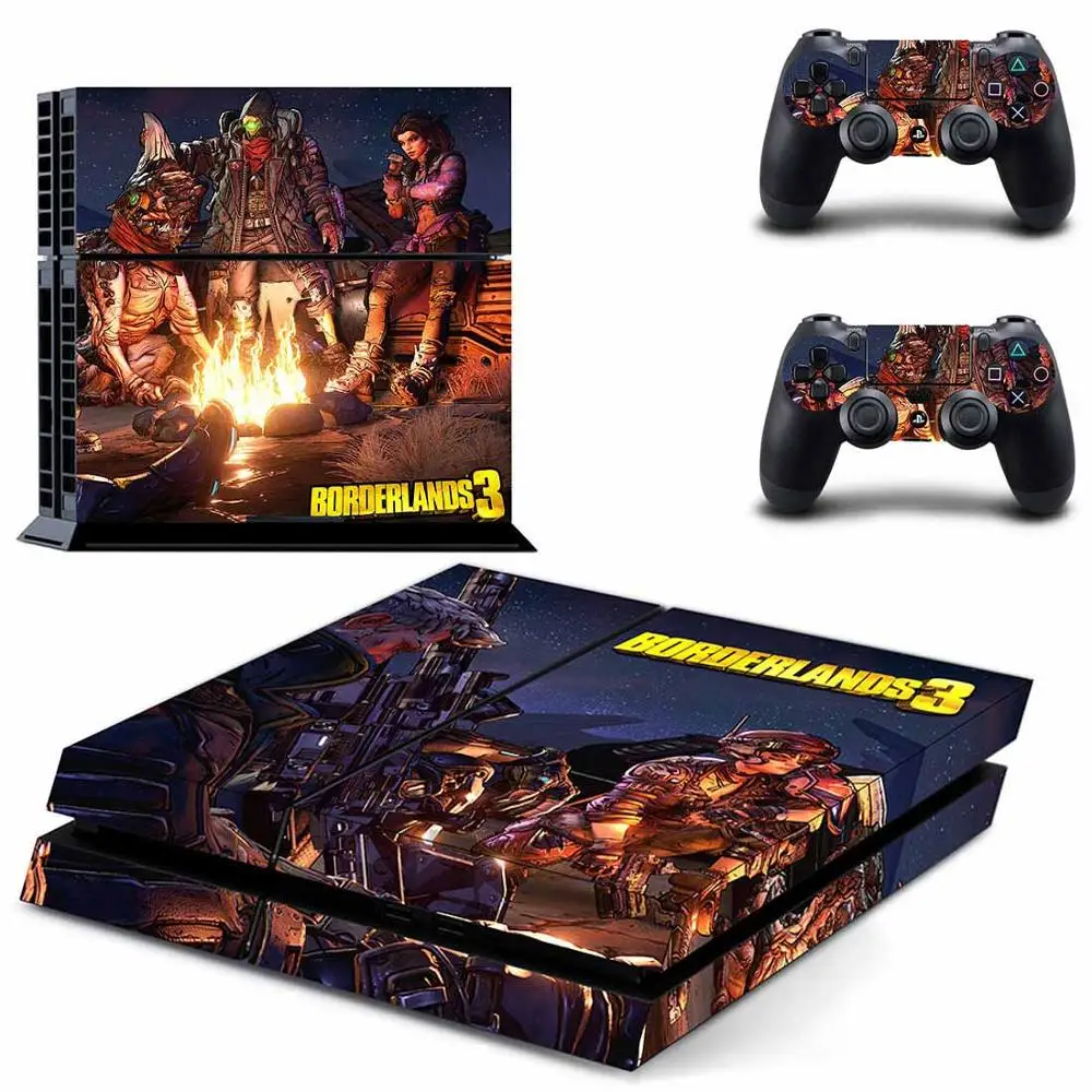 Наклейка s borderland 3 PS4 кожа PS 4 виниловая наклейка наклейки Play station Pegatinas для консоли