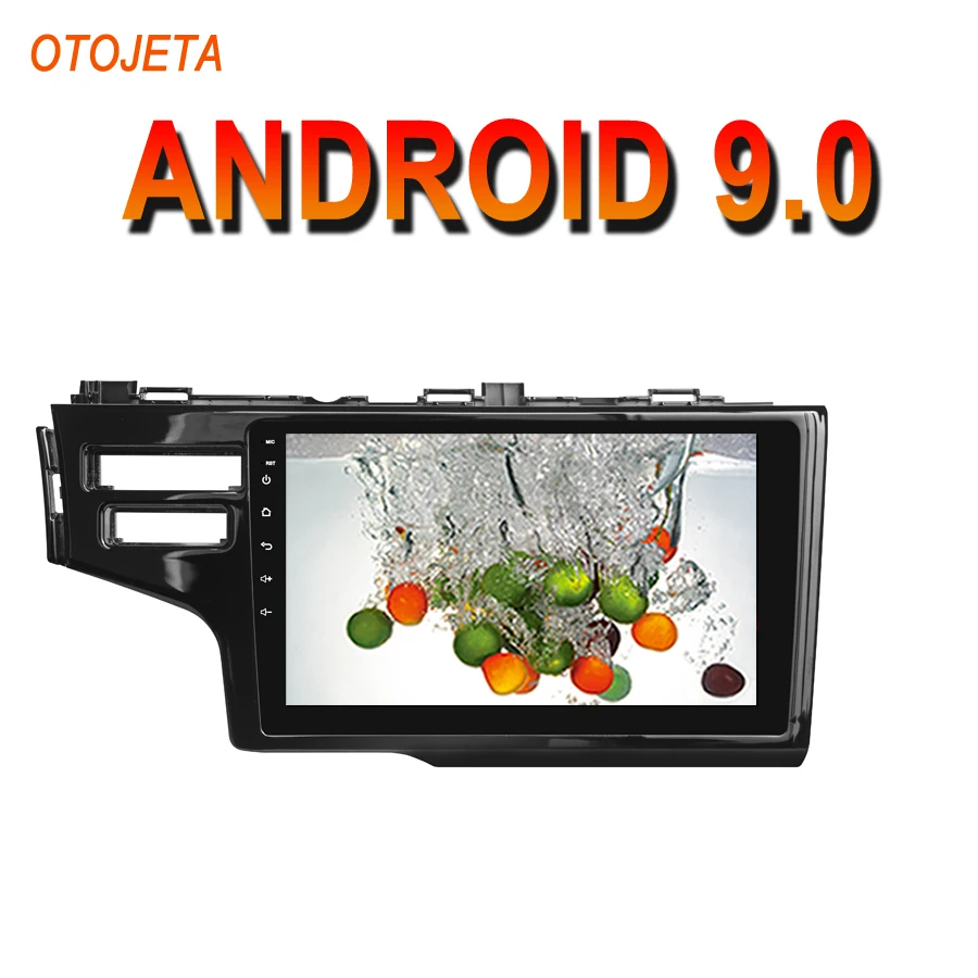 OTOJETA Android 9,0 2.5D экран автомобиля радио плеер для Honda FIT JAZZ LHD bluetooth Мультимедиа Стерео gps Navi магнитофон