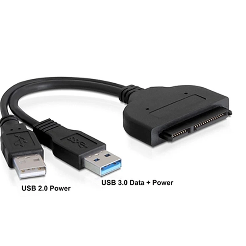 Кабель адаптер USB 2 0 3 для Micro SATA|Компьютерные кабели и разъемы| |