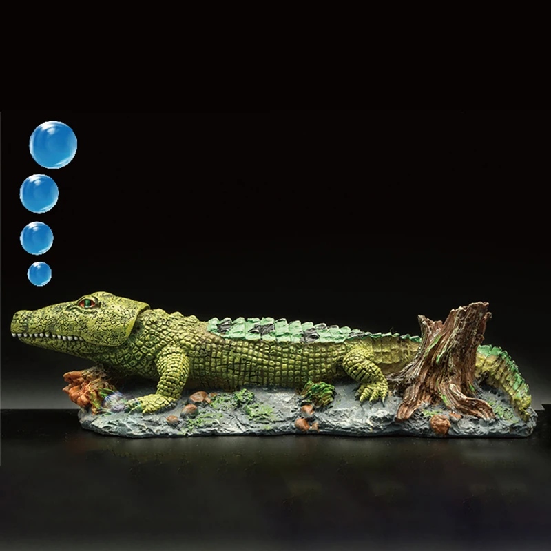 Аквариумный полимерный аквариум ландшафтное украшение Имитация крокодиловой