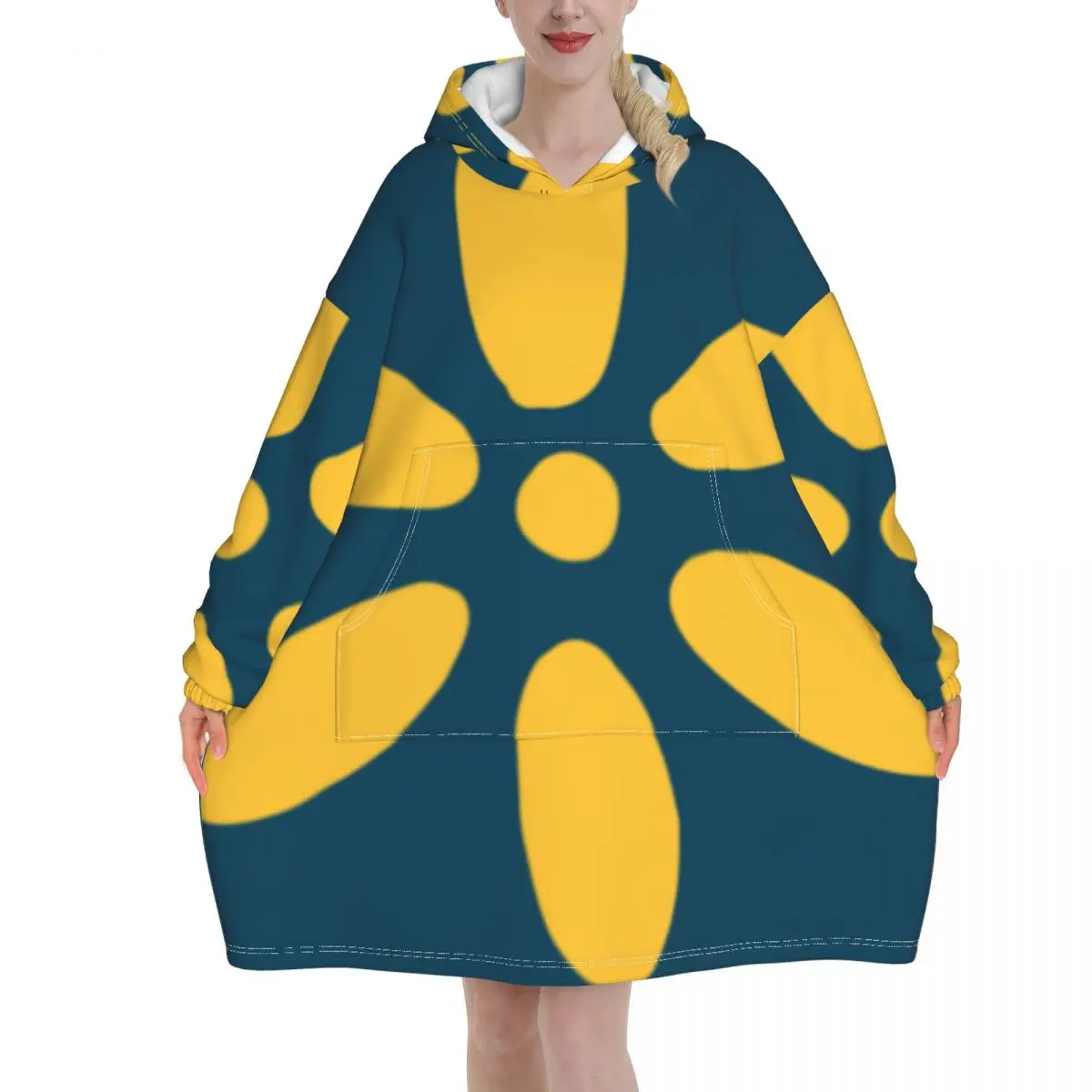 

Теплый халат, одеяло с капюшоном, толстые коралиновые толстовки унисекс, детский спальный мешок Charon для детей, одеяла, флисовый домашний тек...