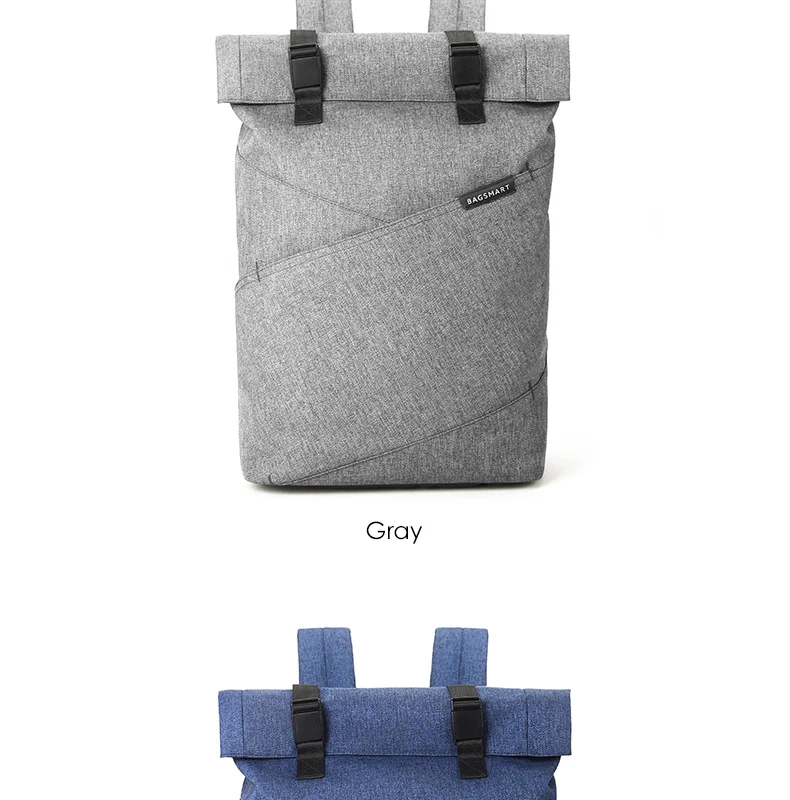 BAGSMART, новинка, мужской рюкзак для ноутбука, 15,6 дюймов, рюкзак, школьная сумка, для путешествий, водонепроницаемый рюкзак, женский, для ноутбука, сумка для компьютера
