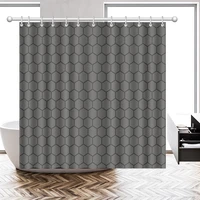 modern minimalist printing nordic style shower curtain home decoration bathroom curtains