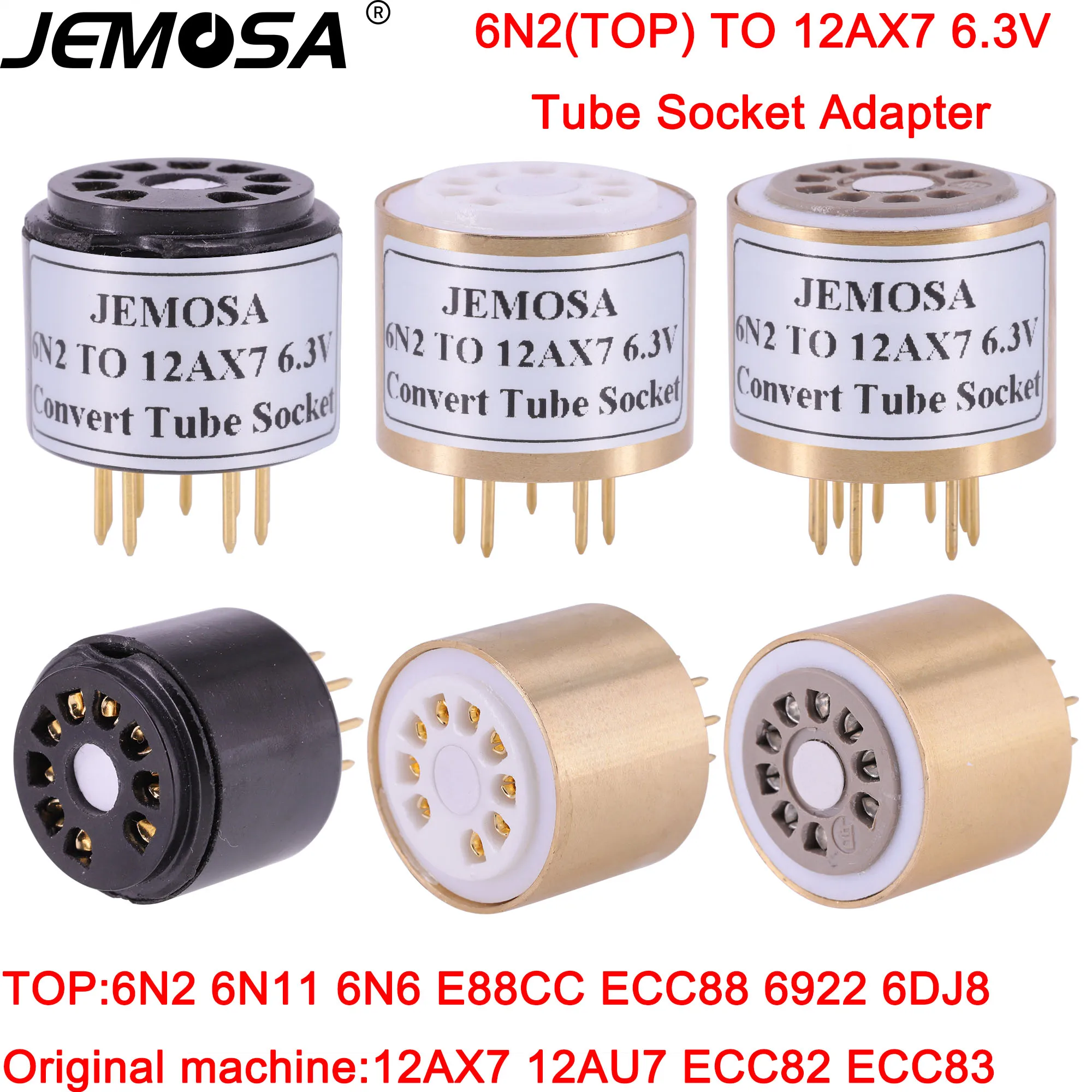 1 шт. ECC88 E88CC 6N11 6N6 6922 6N2 до 12AX7 12AU7 ECC82 ECC83 6 3 В аудио усилитель вакуумная трубка