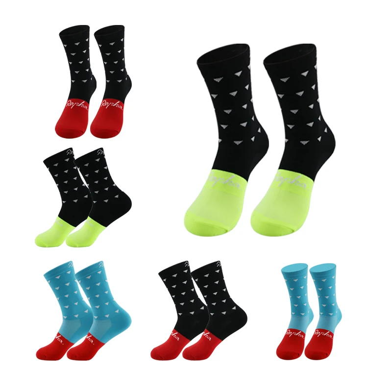 

4 Pairs Brand New Men Printed Non Slip Socks Compression Socks Sports Socks