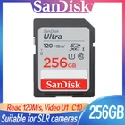 SanDisk Карта памяти SDHCSDXC, класс 10, 256 ГБ, 128 ГБ, 64 ГБ, 32 ГБ, 16 ГБ