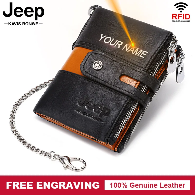 

Кошельки мужские кожаные, тонкие, с отделением для монет и RFID-защитой, держатель для карт