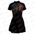 Женское трикотажное платье для езды на велосипеде и триатлона