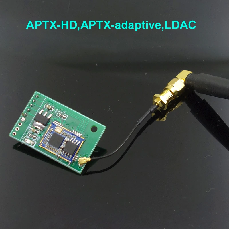 Плата аудио кодека Taidacent QCC5125 I2S плата аудиоресивера Ble 5 0 печатная в CSR8675 с