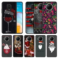 merry christmas new year silicone phone case for fundas redmi note 9s 9 8 2021 9a 9c 8t 9t 10 pro 7 7a 8a 6 6a 4g shell cover