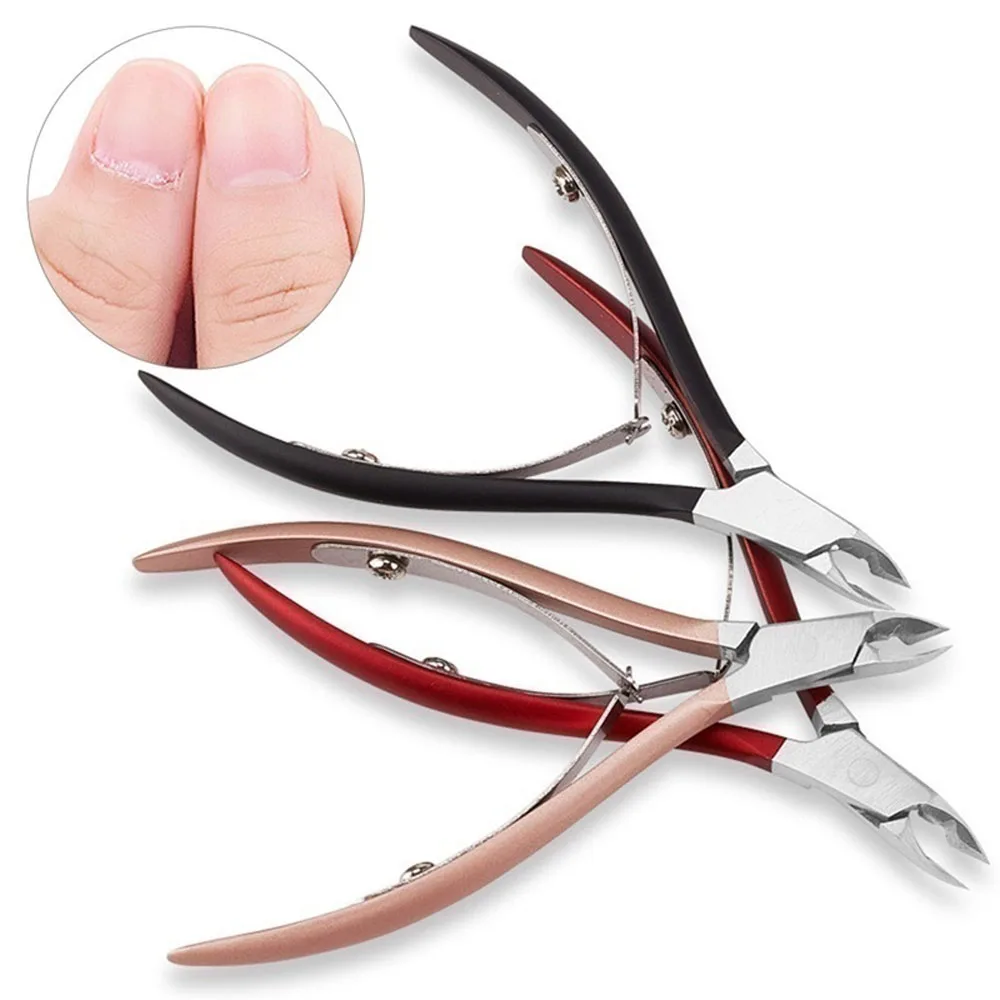 Nail Cuticle Pusher Tweezer Cutter Nipper Clippers Dead Skin Remover Manicure Art Grooming Tool Beauty Pliers | Инструменты