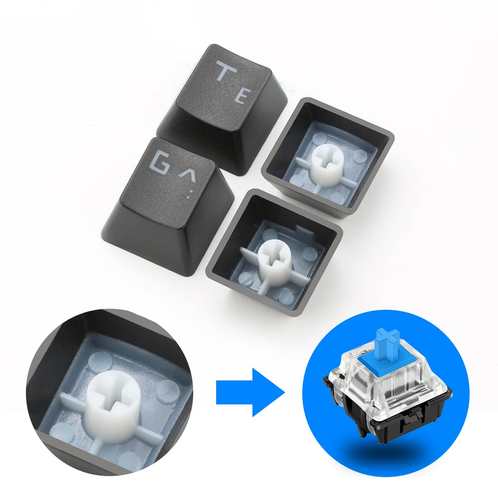 Redragon 87 русский ключ колпачки для механической клавиатуры колпачки для Cherry MX стиль механической клавиатуры, включая ключ-Съемник