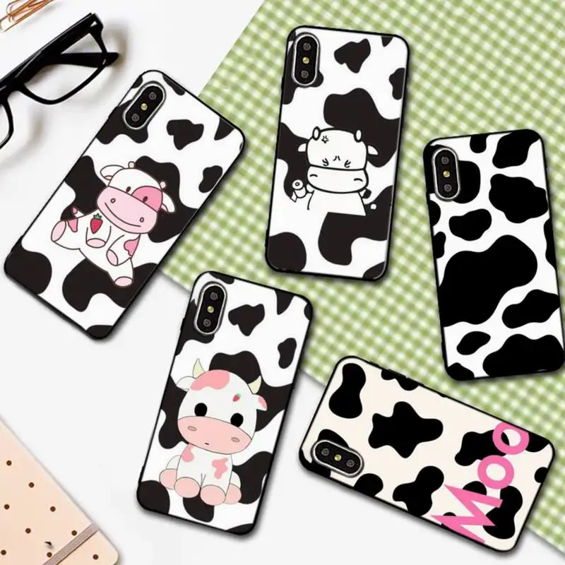 

Cow Print Phone Case For IPhone 6 6s 7 8 Plus X Xs Xr Xsmax 11 12 Pro Promax 12mini