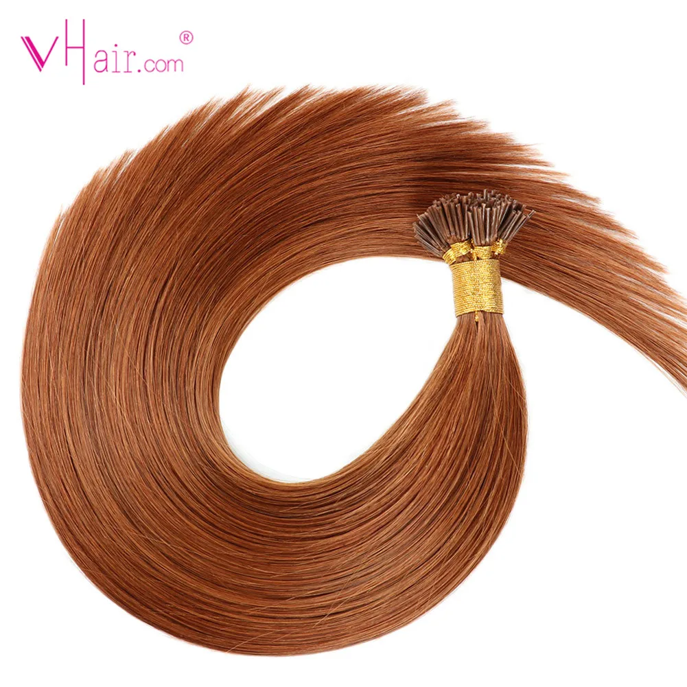 VHair я наконечник палки натуральные человеческие волосы для наращивания на