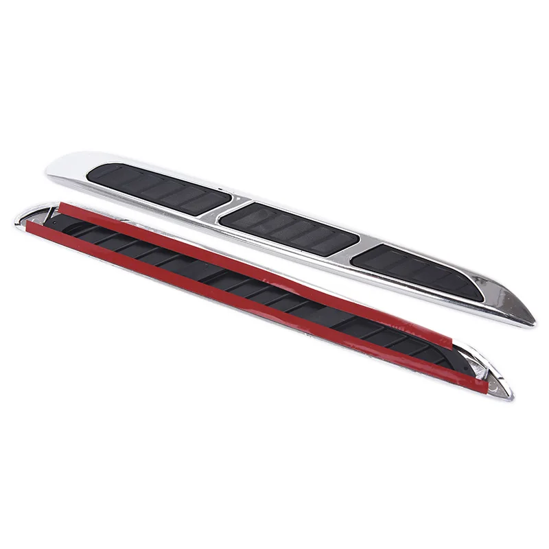 3d наклейка на вентиляционное отверстие крыло хромированный сплав металлическая