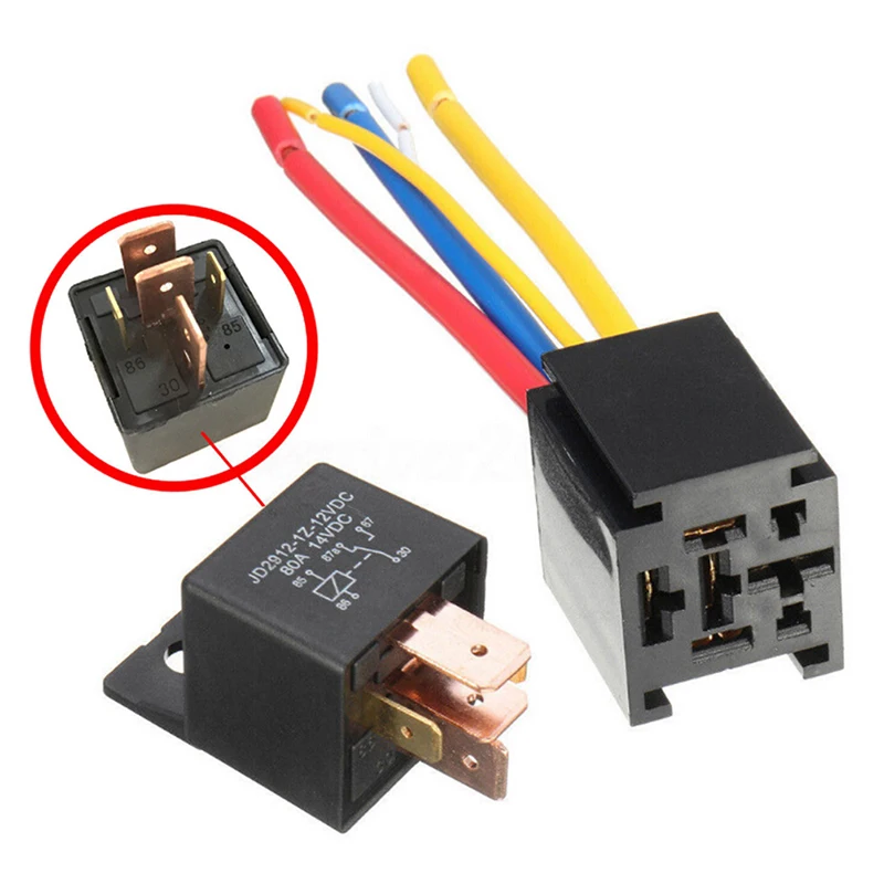 Реле 12v 30 A 5 Контактов Купить