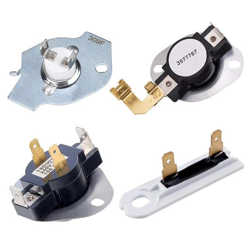 Dryer Replacement Kit 3387134 High-Limit Thermostat 3392519 Dryer Thermal Fuse 3977393 Thermal Cut-Off Switch 3977767 Cycling Th