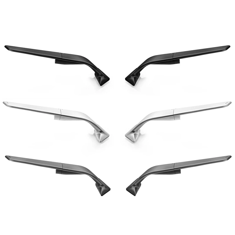 

Motorcycle Rearview Mirrors Wind Wing Adjustable Rotating Side Mirrors for Ducati Panigale V2 V4 2018-2021