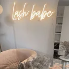 Светодиодный эстетический магазин красоты неоновый светильник вывеска для дома волосы Салон красоты Магазин комнаты настенный Декор Бизнес неоновые вывески