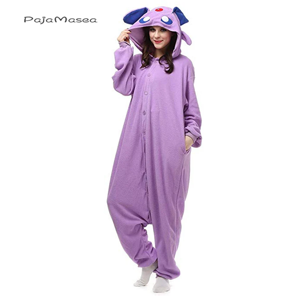 Пижама фиолетового эльфа для мужчин и женщин мультяшный костюм косплей с