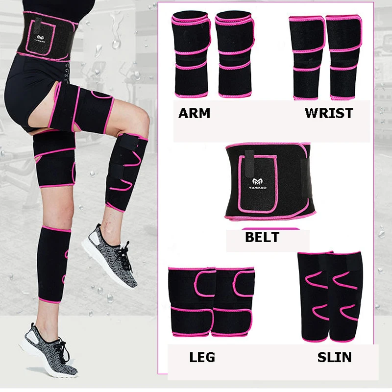 9 шт./компл. пояс для поддержки талии упражнений потери веса ремни тренажерного