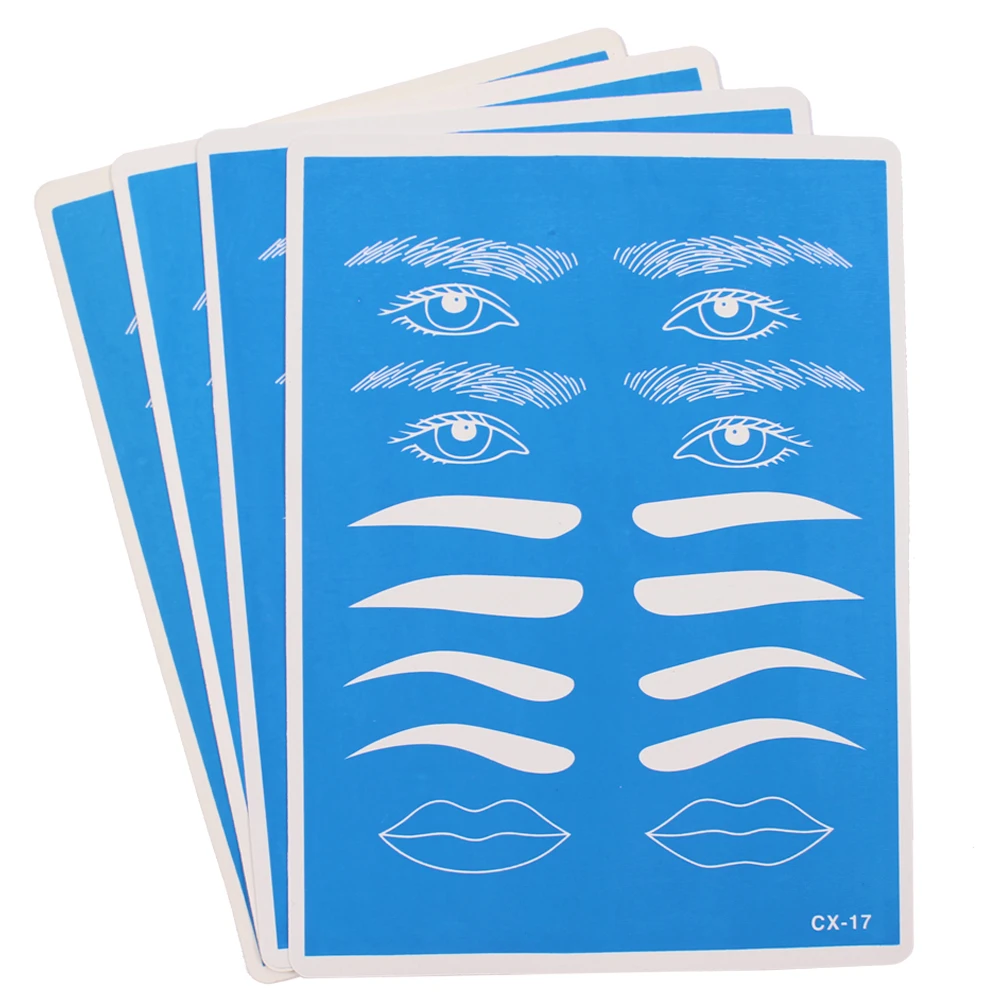 Самые дешевые 10 шт комбинированные брови для губ и глаз практика кожи