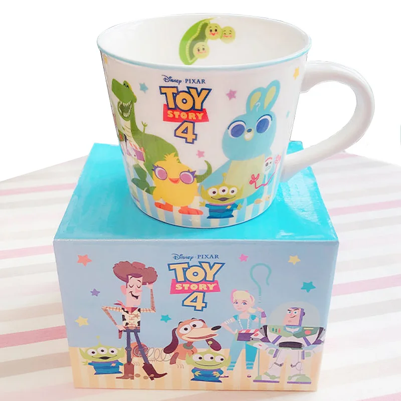 1 Disney 300 мл милая история игрушек 4 динозавра Howdy вода молоко кофе кружка для сока чашка керамическая коллекция - Цвет: 1