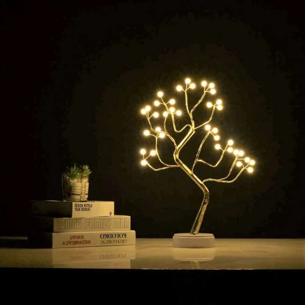 36 СВЕТОДИОДНЫХ НОЧНЫХ ЛАМП BONSAI ДЕРЕВО GYPSOPHILA ОСВЕЩЕНИЕ ДЛЯ ДОМА, ВЕЧЕРИНКИ, СВАДЬБЫ, ВНУТРЕННЕЕ УКРАШЕНИЕ, ПИТАЕТСЯ ОТ USB И БАТАРЕЙ.