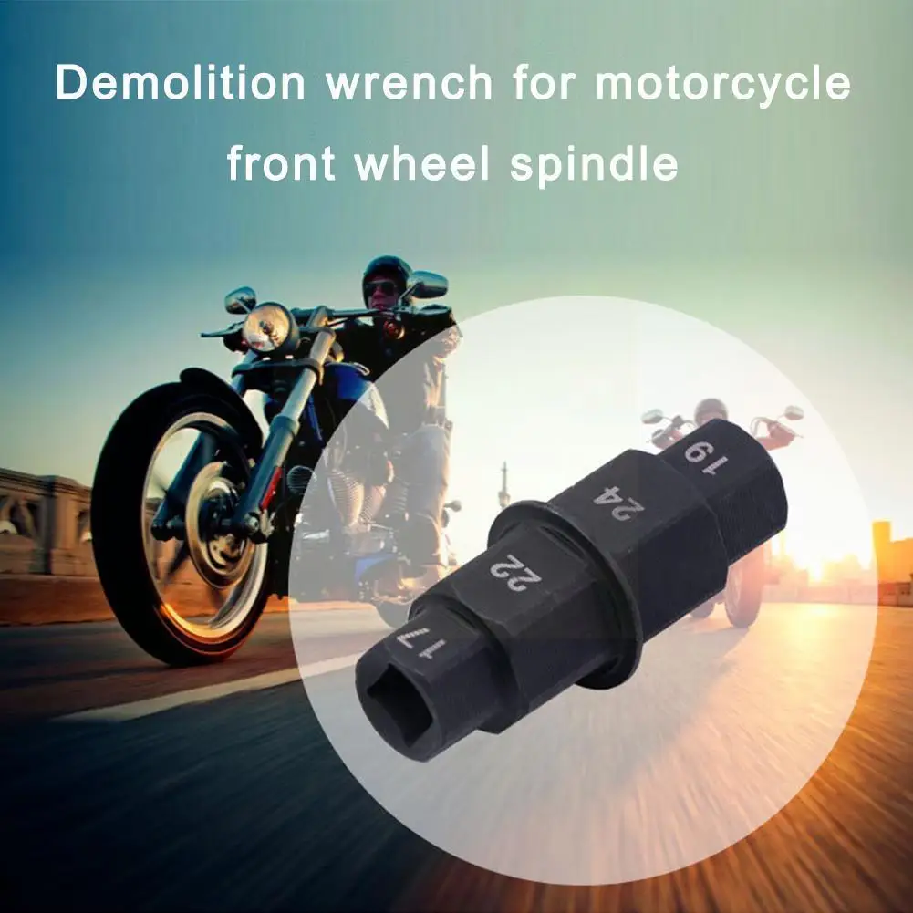 

Фрезер для передней оси мотоцикла, 24 мм, 22 мм, шестигранный, 19 мм, 17 мм