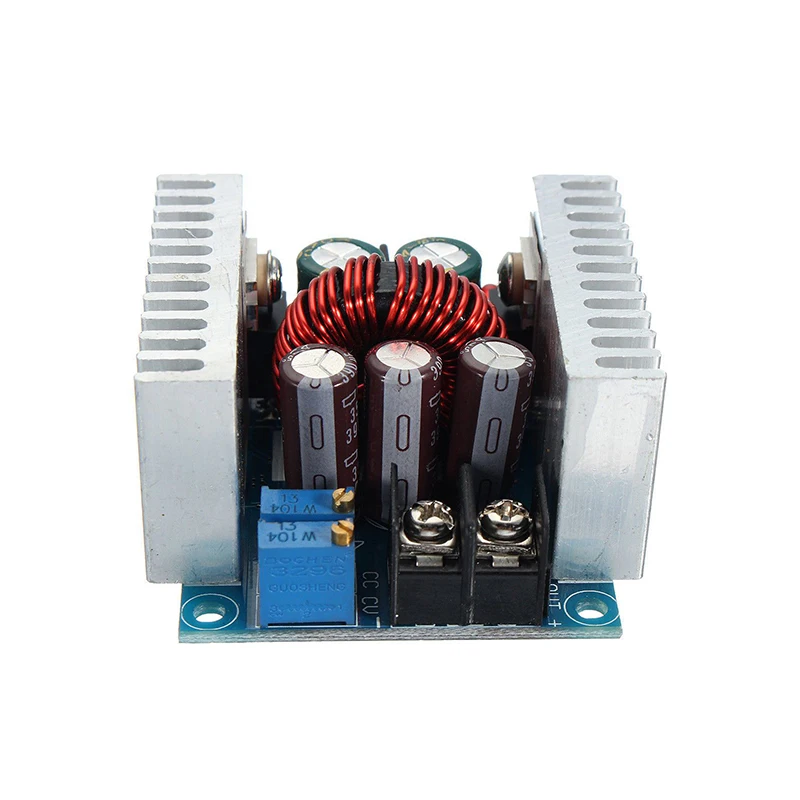 DC 300W 20A CC CV Регулируемый понижающий преобразователь постоянного тока напряжения