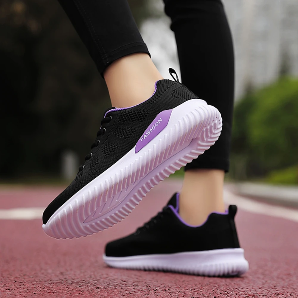 

2021New Mesh Women Flat Shoes Lightweight Women Sneakers Woman Breathable Ladies Casual Shoes Chaussure Femme Calzado Mujer