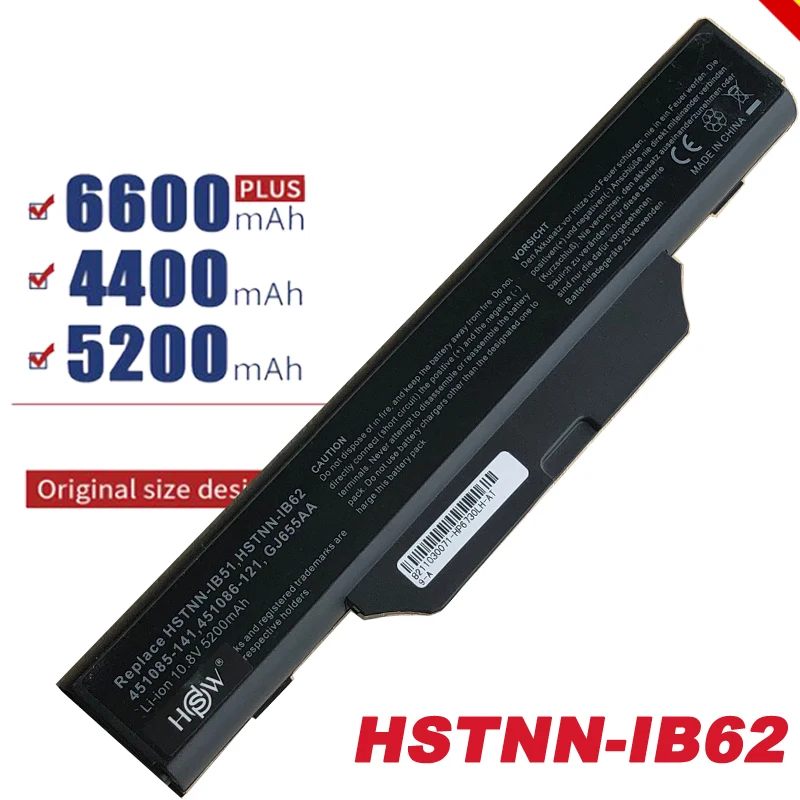 Аккумулятор для ноутбука HP Для COMPAQ 550 610 615 6720s 6730s 6735s 6820s 6830s|Аккумуляторы