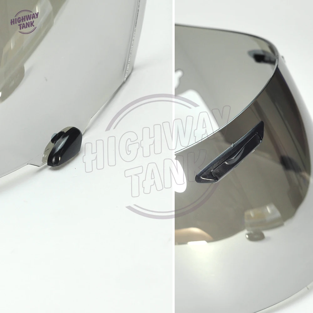 Хромированный мотоциклетный Полнолицевой шлем козырек объектив чехол для ARAI RR5