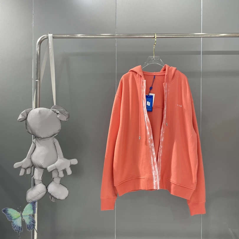 

2021SS Ader Error Pollution Zip Up Hoodie Sweatshirt Men Women 1:1 Top Quality Adererror Hoodie