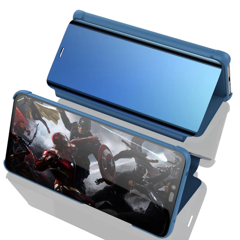 Умный зеркальный чехол-книжка для Xiaomi Redmi Note 8 Pro Xaomi 8A A Note8 | Мобильные телефоны и