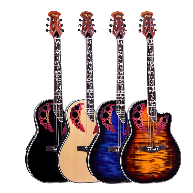 Комплект народной гитары 41 дюйм 6 струн электрическая акустическая гитара